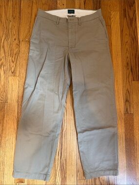 J. Crew 30 x 30 Men’s Khaki Straight-Fit Chino Pants